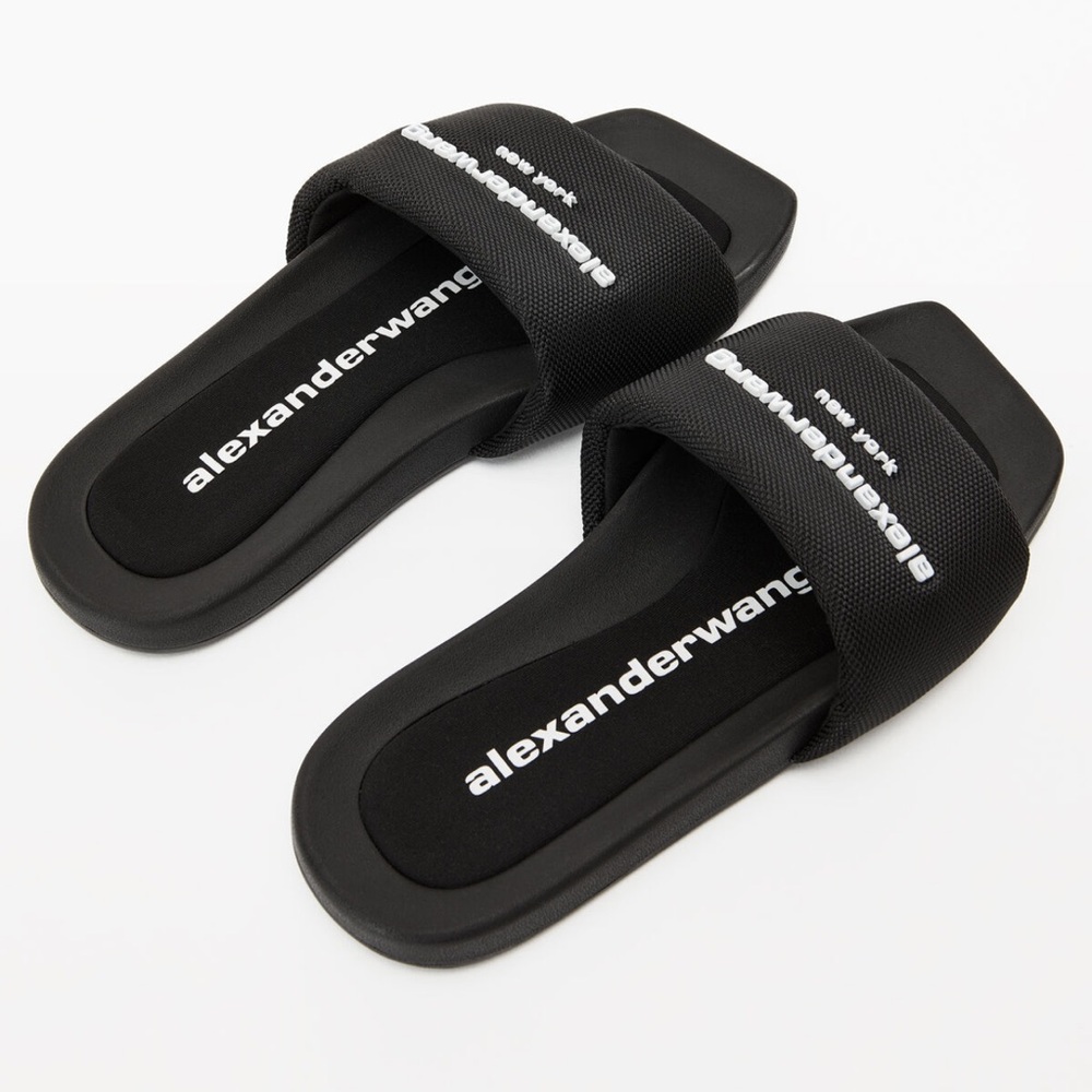 Alexander Wang pool slide in nylon